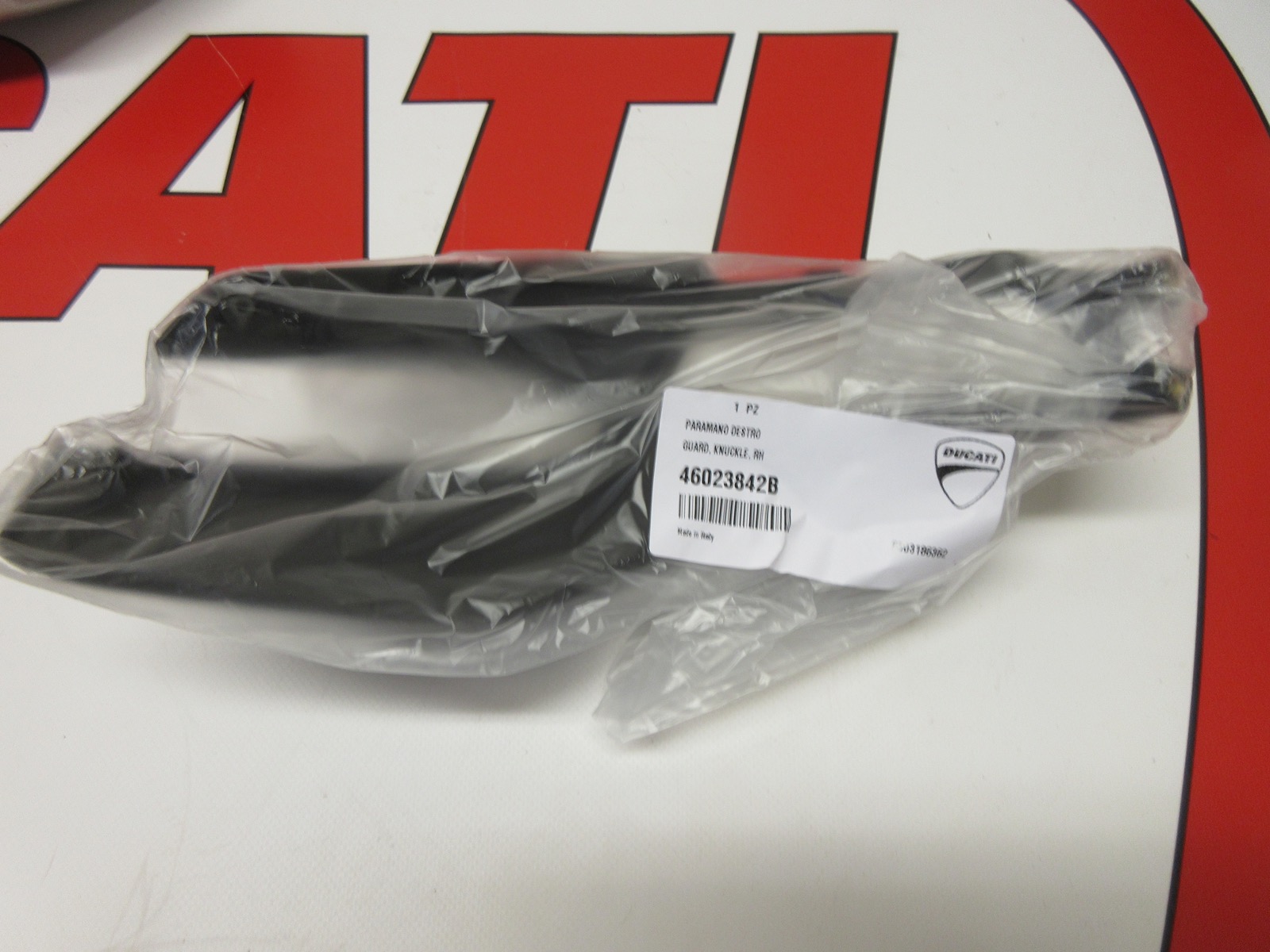 Ducati right hand guard handguard knuckle Multistrada 1200 46023842B 2010 2014