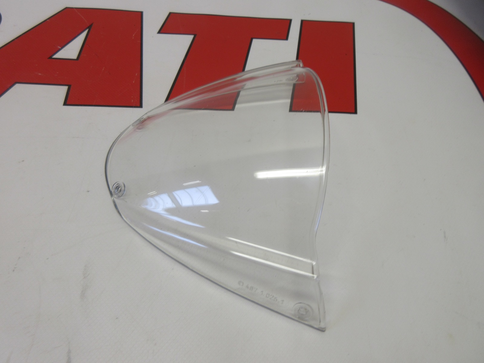 Ducati windshield clear screen Monster 1100 796 696 48710261B
