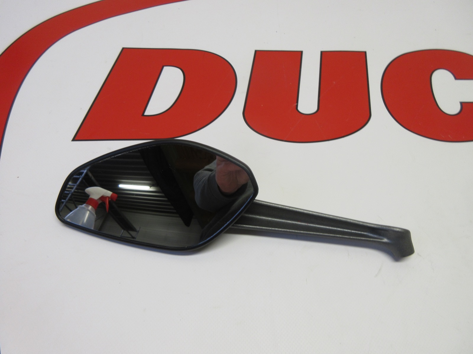 DUCATI LEFT HAND MIRROR GREY STAY DIAVEL MONSTER 696 796 1100 STREETFIGHTER