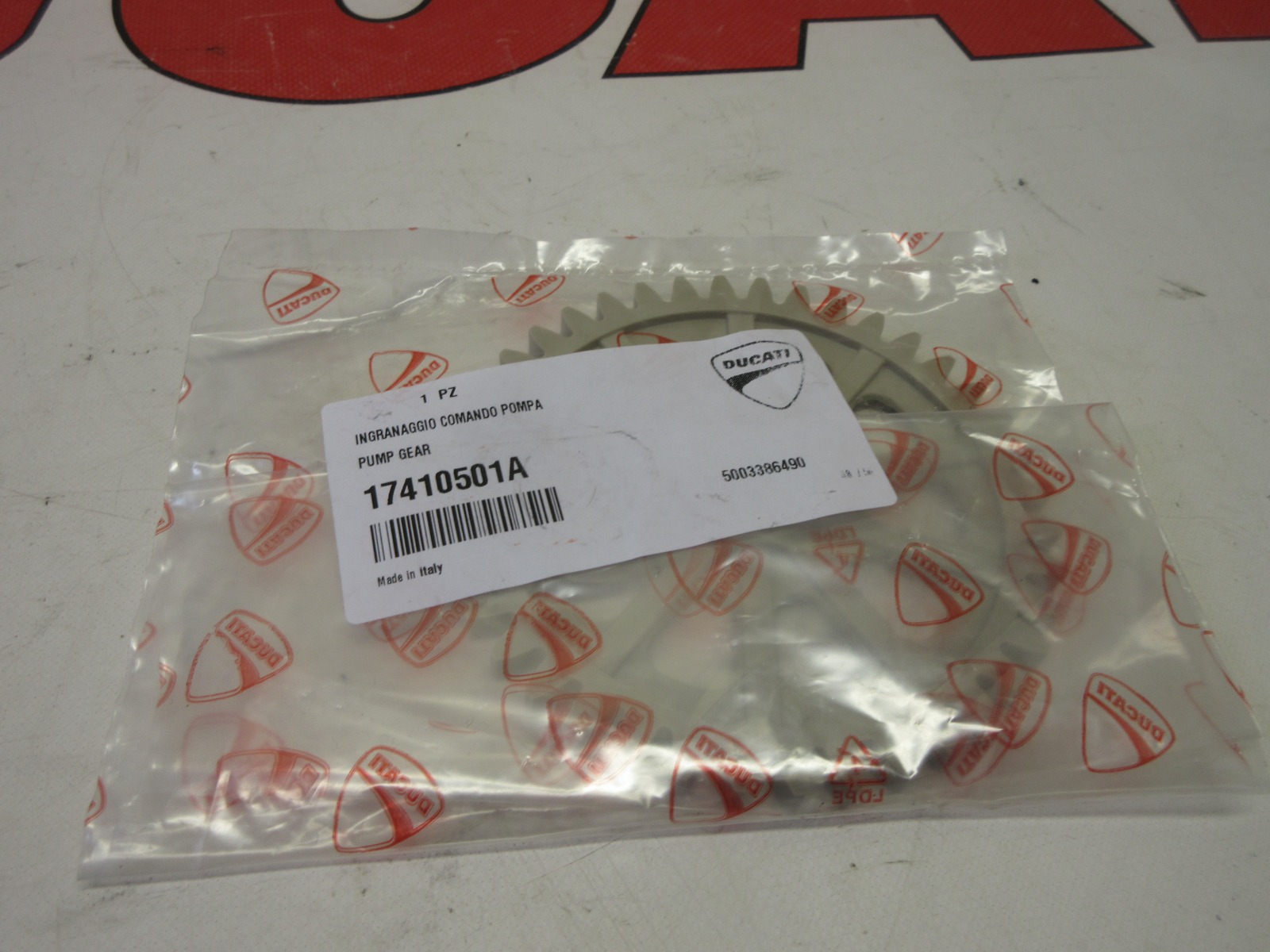 Ducati water pump gear Panigale V2 899 1199 1299 17410501A NEW