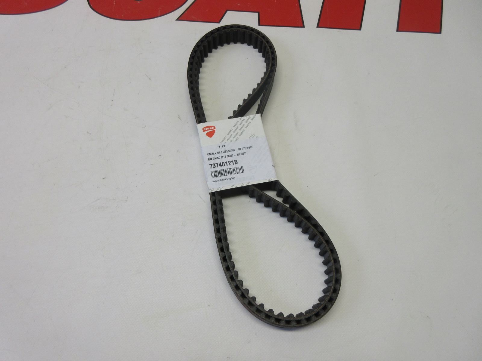 DUCATI TIMING TOOTHED CAM BELTS 749 999 998 S4R S4RS 73740121B