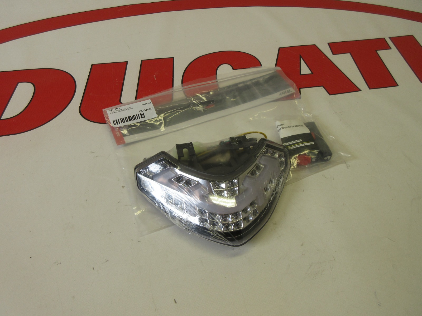Ducati BIHR LED taillight with integrated turn signals Ducati Multistrada 1200