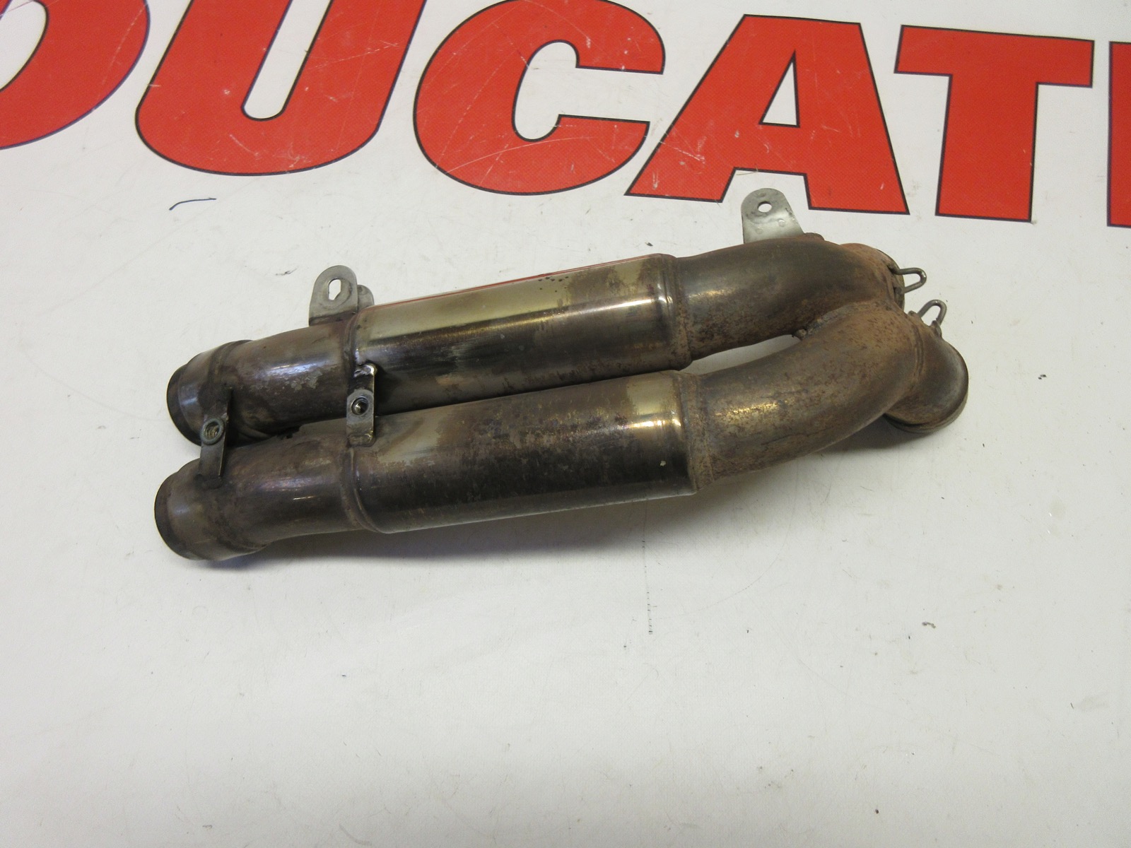 Ducati 748 916 996 superbikes exhaust link pipe collector 45-45 mm 57010301A
