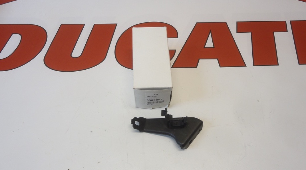 DUCATI RIGHT HAND FRAME RADIATOR BRACKET DIAVEL 83026101A