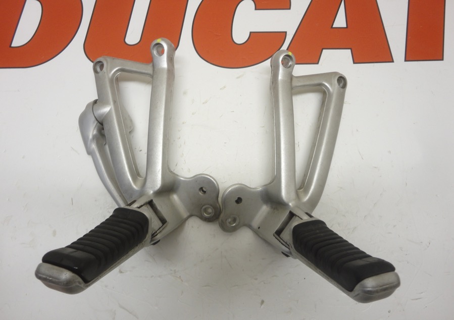 DUCATI LEFT & RIGHT HAND REAR PASSENGER STEPS SPORT TOURING ST2 ST3 ST4 ABS