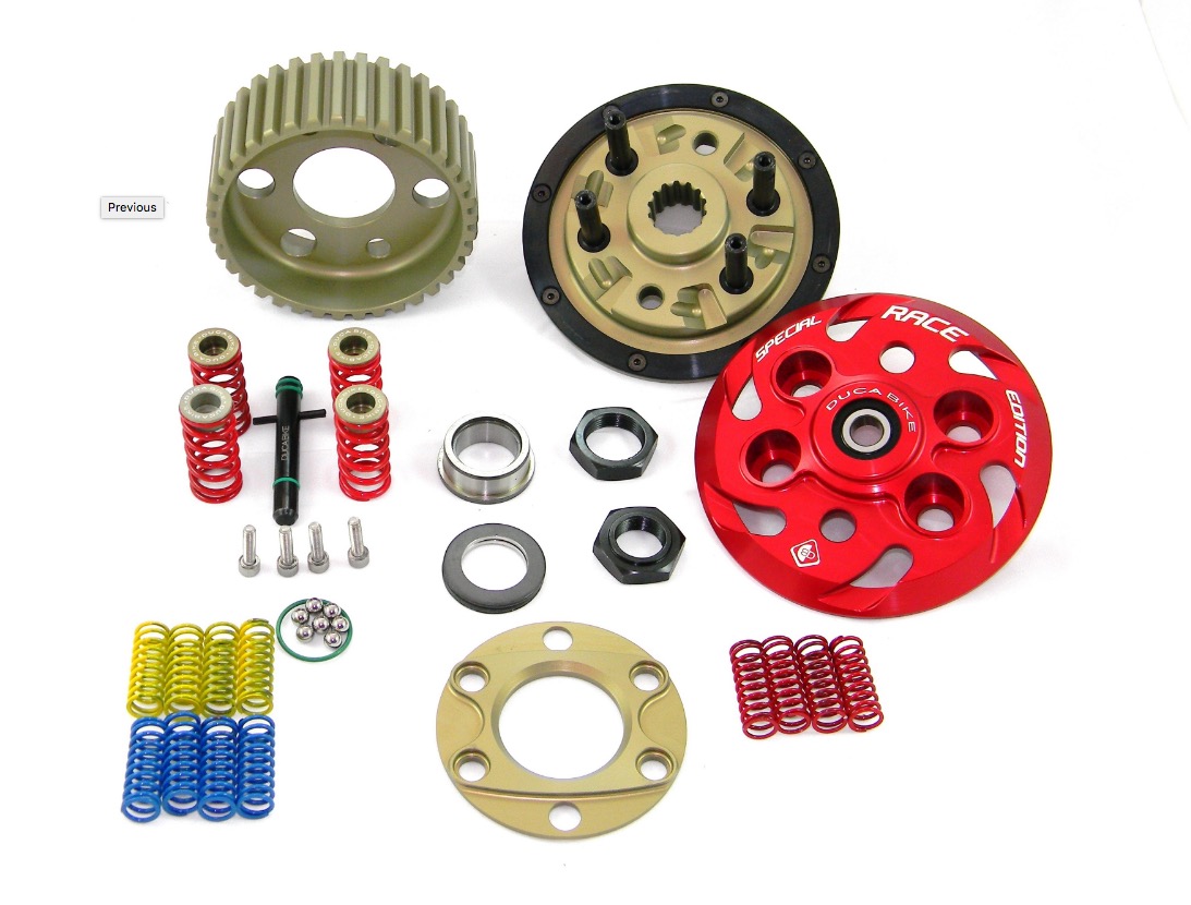 DUCATI DUCABIKE SLIPPER CLUTCH 4 SPRING ADJ. RACE EDITION
