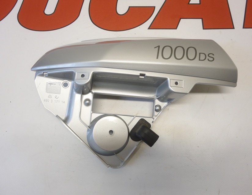DUCATI MULTISTRADA MTS 1000S DS LEFT UPPER FAIRING PANEL SILVER 48031711A
