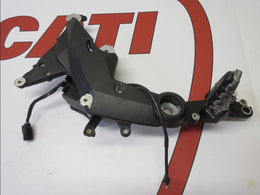 Ducati rh right hand Multistrada 1200 47110171B footrest hanger frame plate