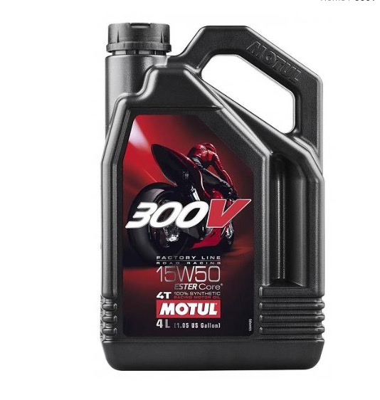 MOTUL 300V 15W50 4T MOTOR OIL 4 liter