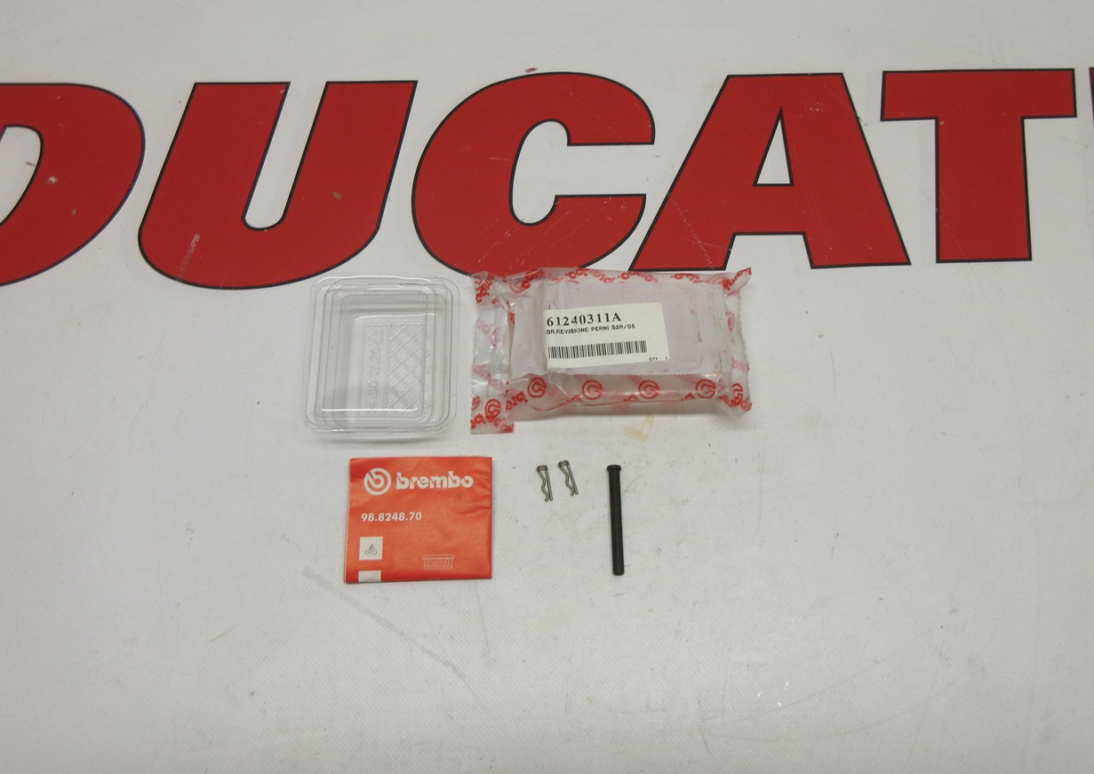 Ducati Brembo rear caliper brake pad pin / clip 61240311A