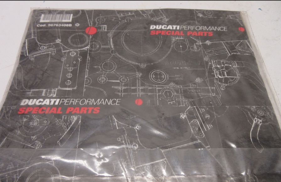 Ducati Performance Hypermotard 796 1100 Carbon tank protector tankpad 96763408B