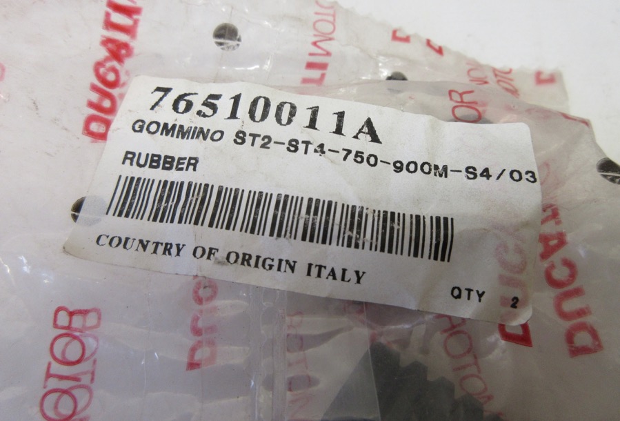 Ducati gear change pedal rubber 76510171A brake pedal rubber cover Monster Supersport ST