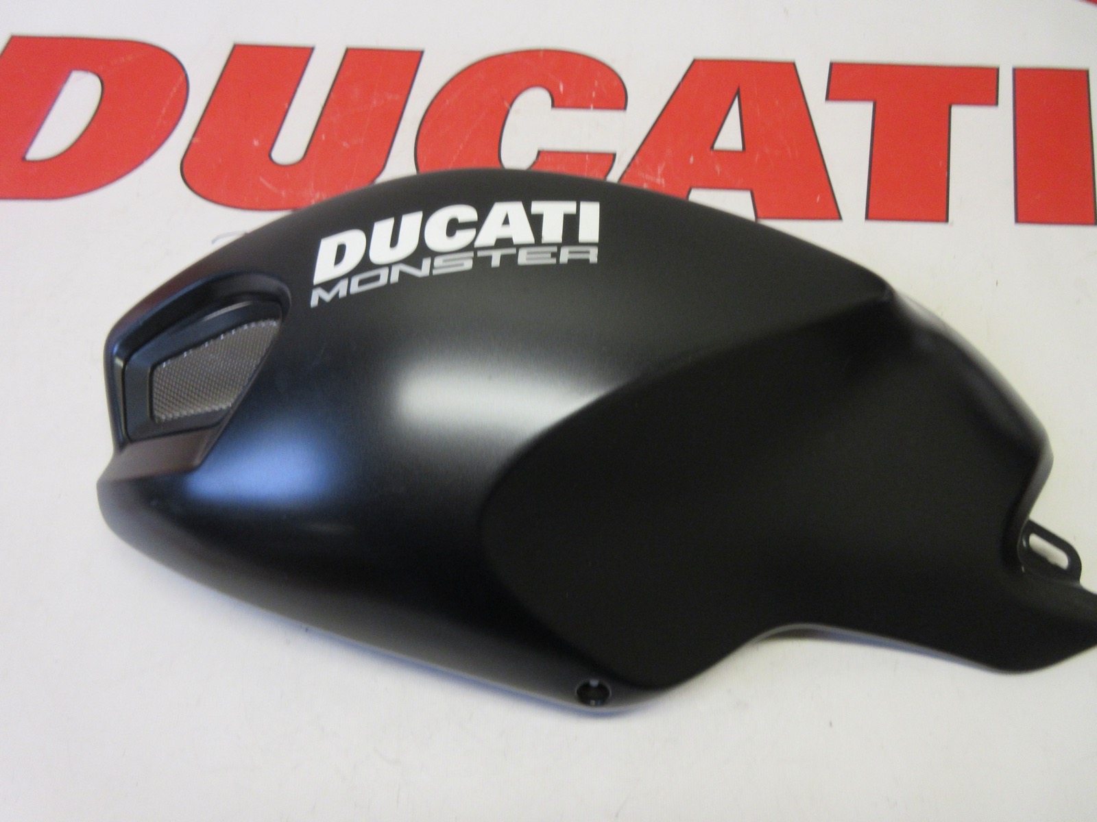 Ducati Left hand tank fairing panel matt black Monster 696 796 1100 48012591DK