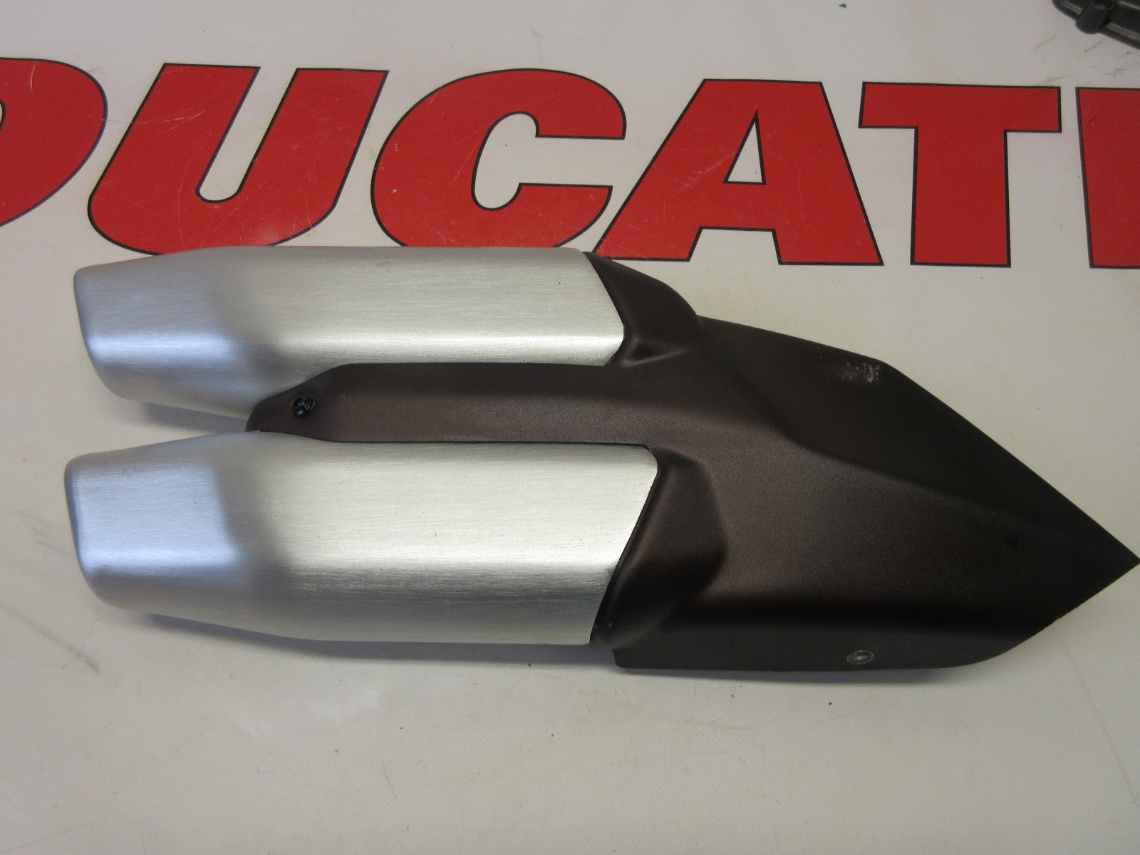Ducati double terminal exhaust silencer Multistrada 1200 S 57313151C 2010 2012