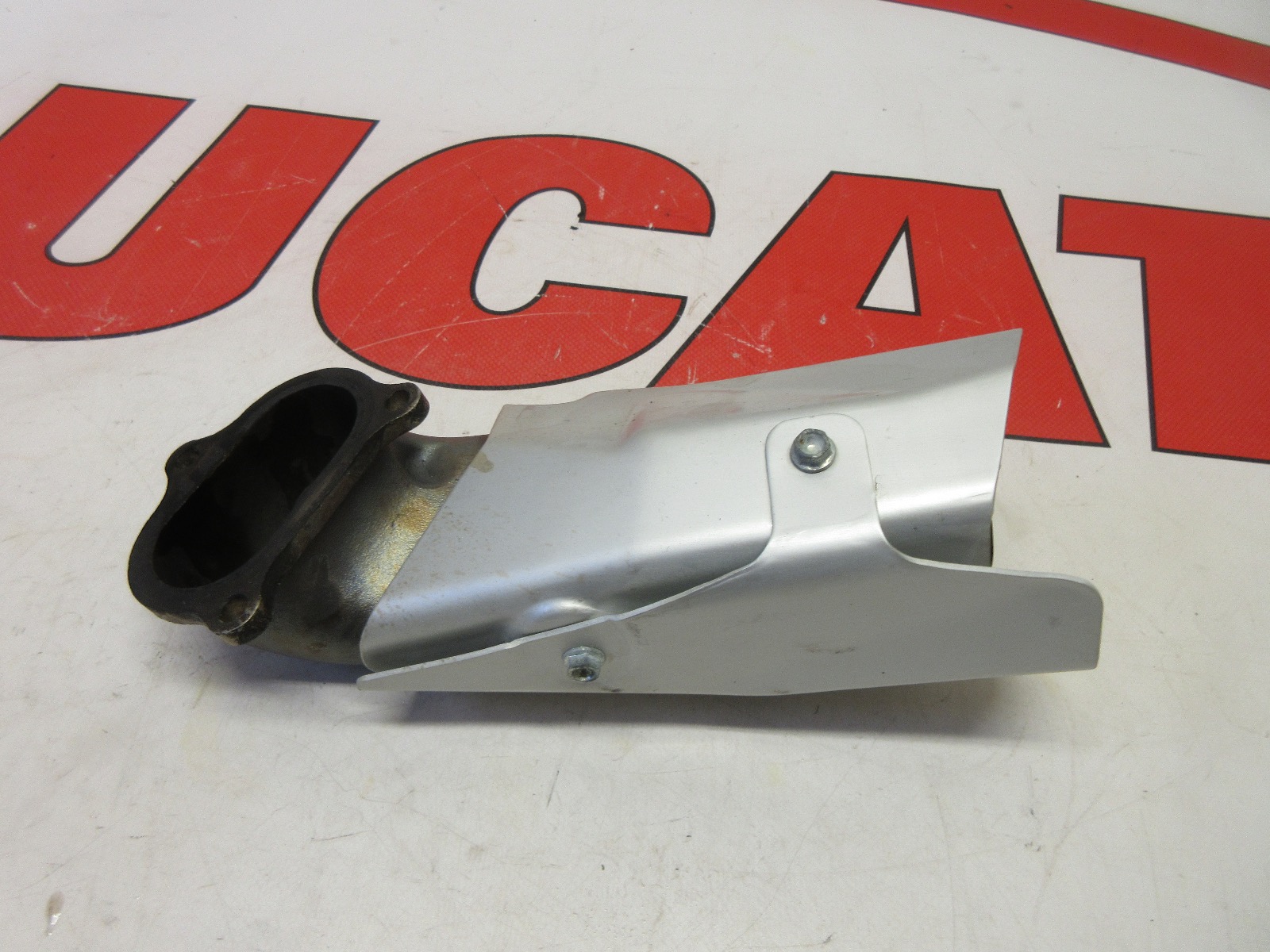 Ducati horizontal exhaust pipe & heat shields Panigale 899 1199 1199S 57013062C