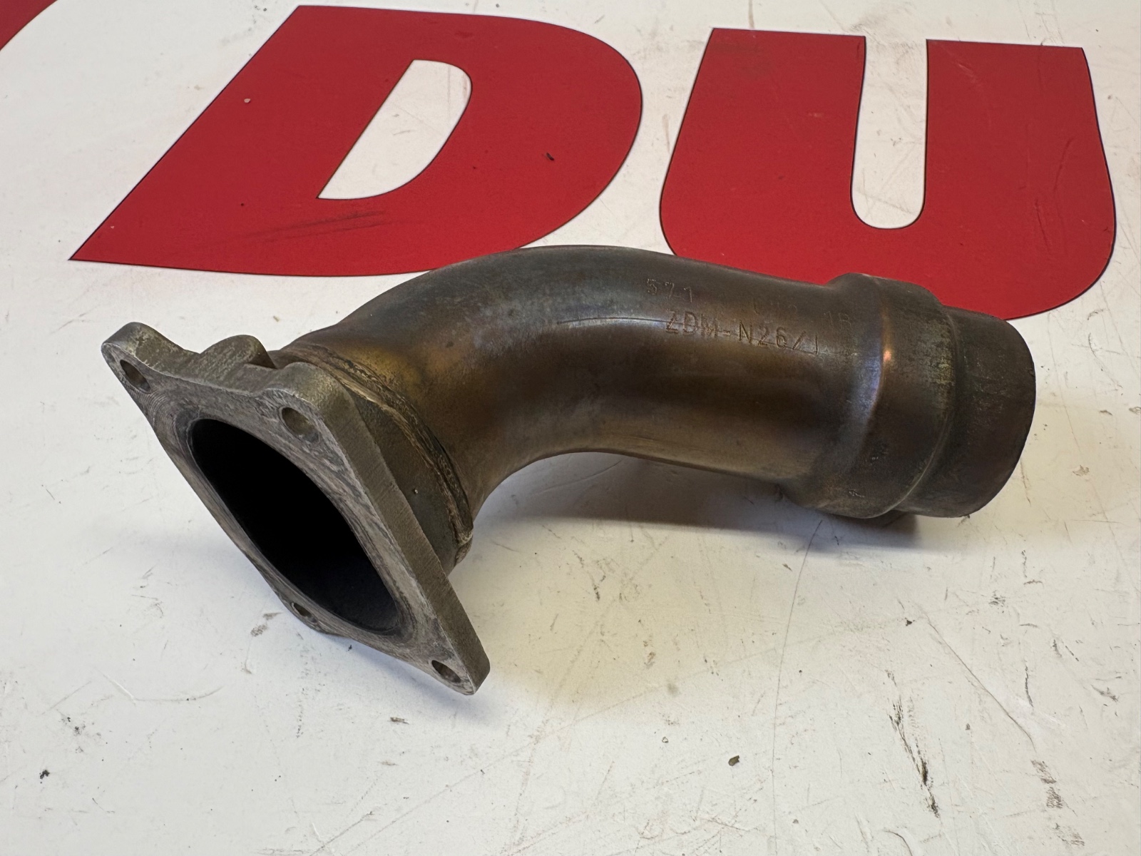 Ducati Vertical exhaust pipe manifold Superbike 749 749S 999 999S 999R 57110721B