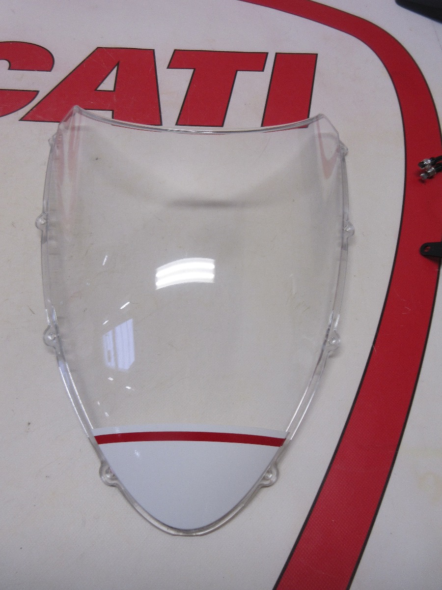 Ducati windscreen shield screen clear 848 EVO 1098 1198 1098S 1198S 48710392A