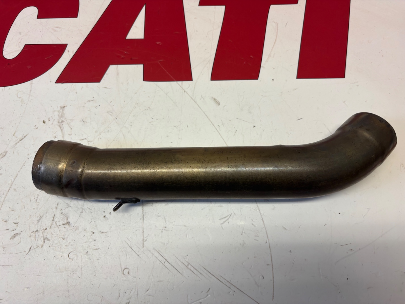 Ducati horizontal exhaust pipe Panigale 899 1199 1199S 57013072A 57013073A