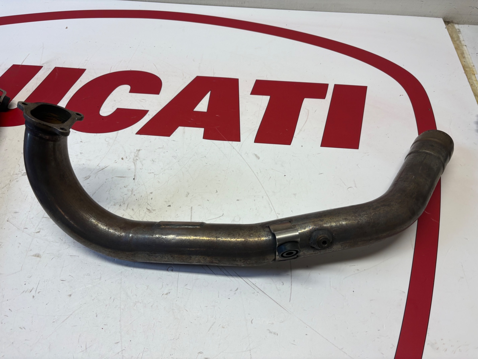 Ducati Horizontal exhaust header pipe 848 848EVO 1098 1098S 57012612A