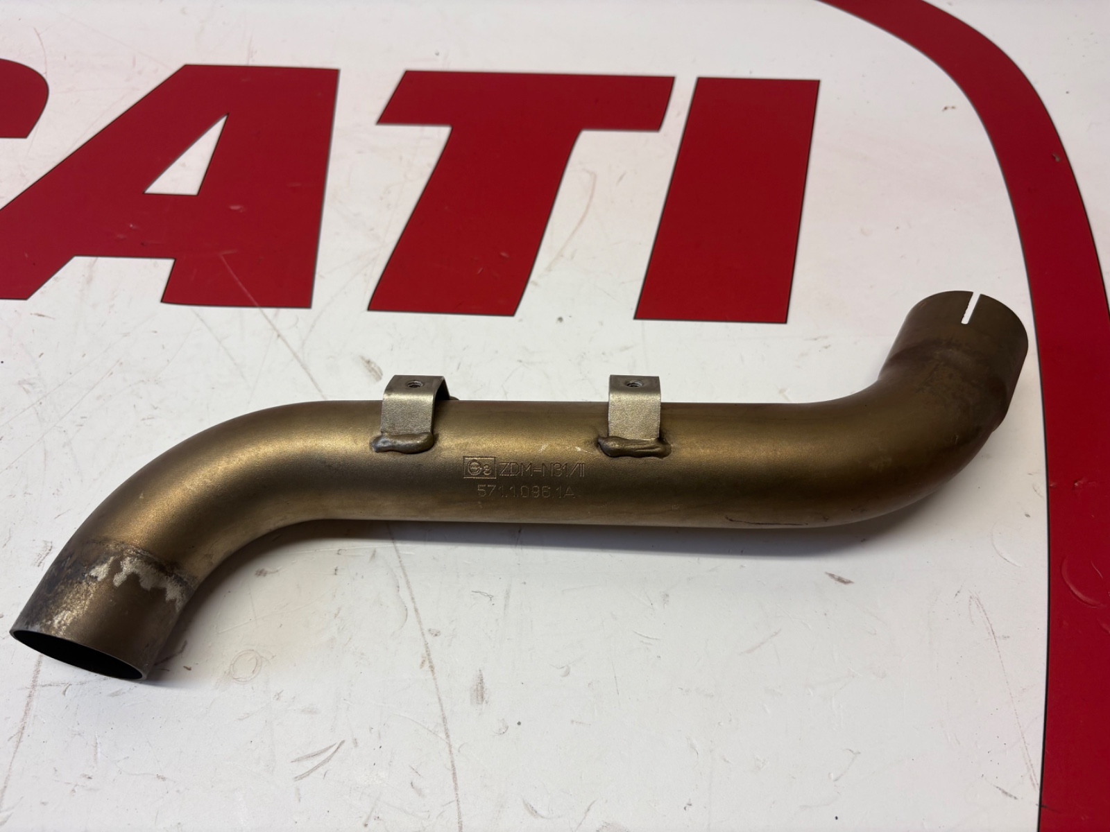 Ducati Monster S2R 800 1000 S4R 996 Vertical upper exhaust manifold 57110961A