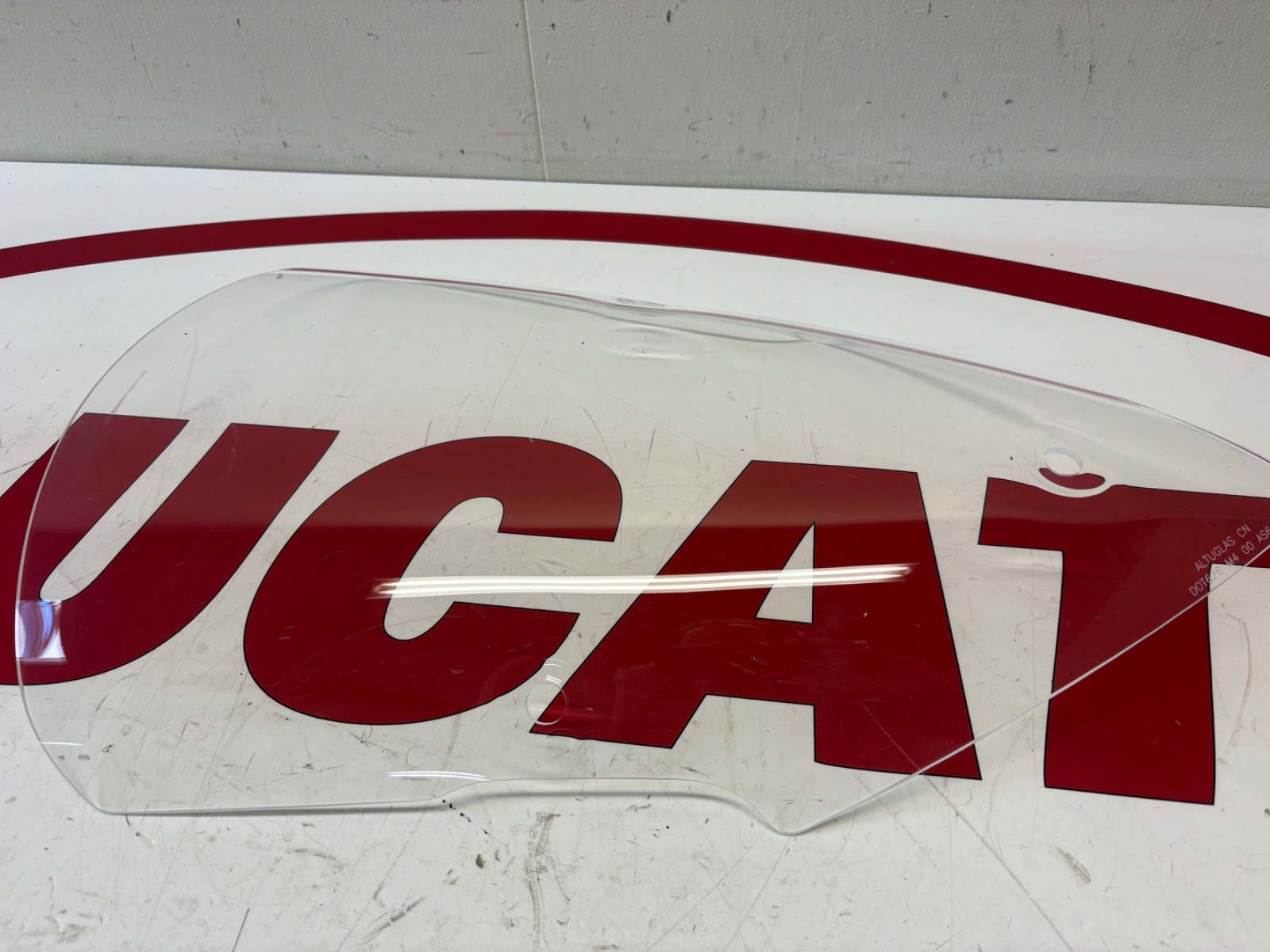 Ducati Multistrada 950 1200 1260 & V2 48710822A Wind shield screen clear
