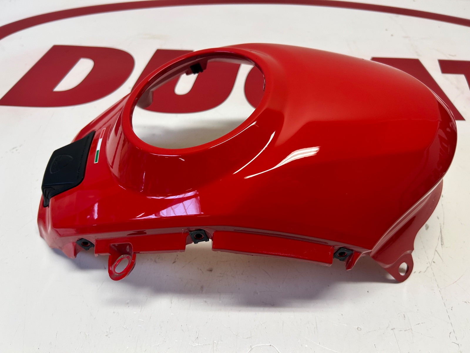 Ducati fuel tank gas petrol cover fairing RED Multistrada 1200 1200S 48012963AA
