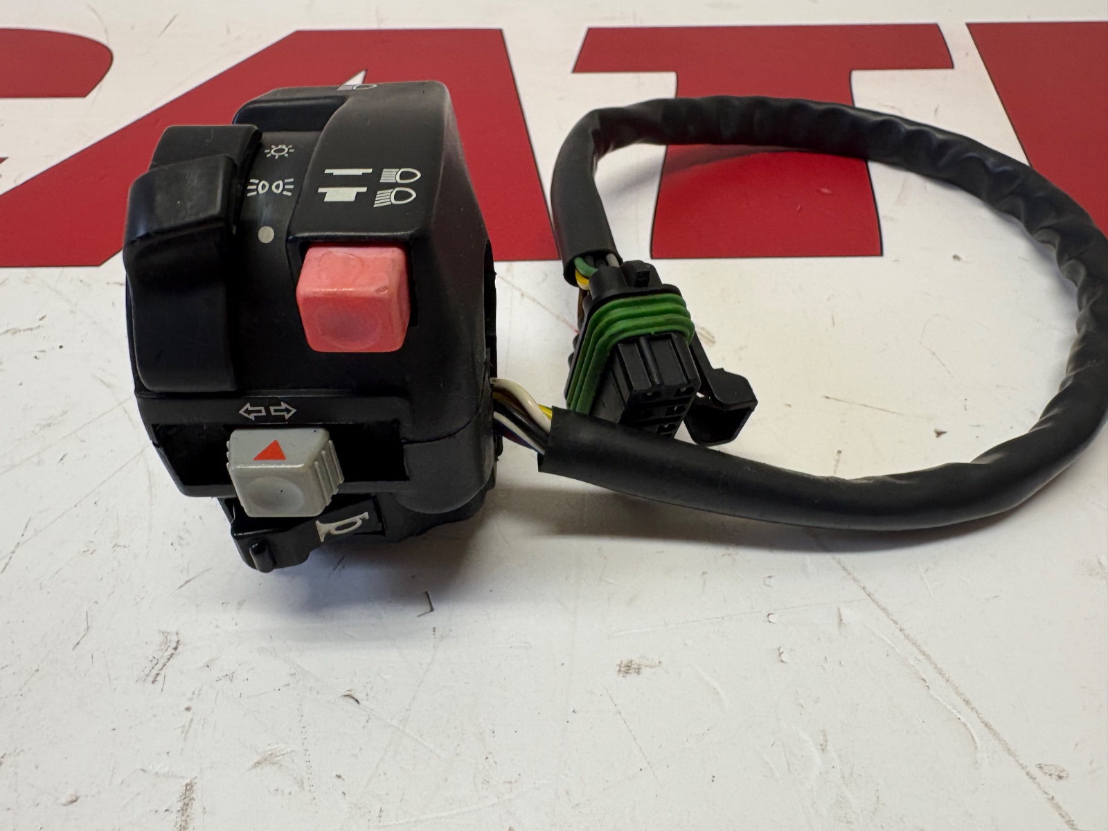 Ducati Left hand handlebar light switch 998 748 996 ST2 ST4 65140081A