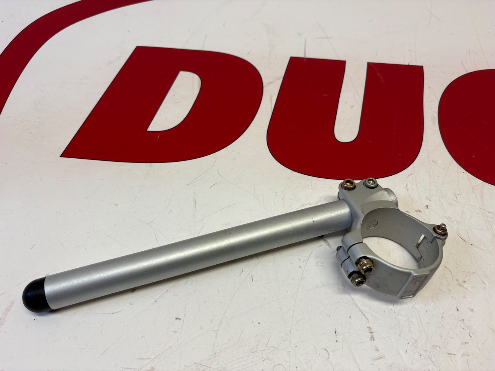 Ducati Original left handlebar clip on twin bolt 748 996 998 36020301A