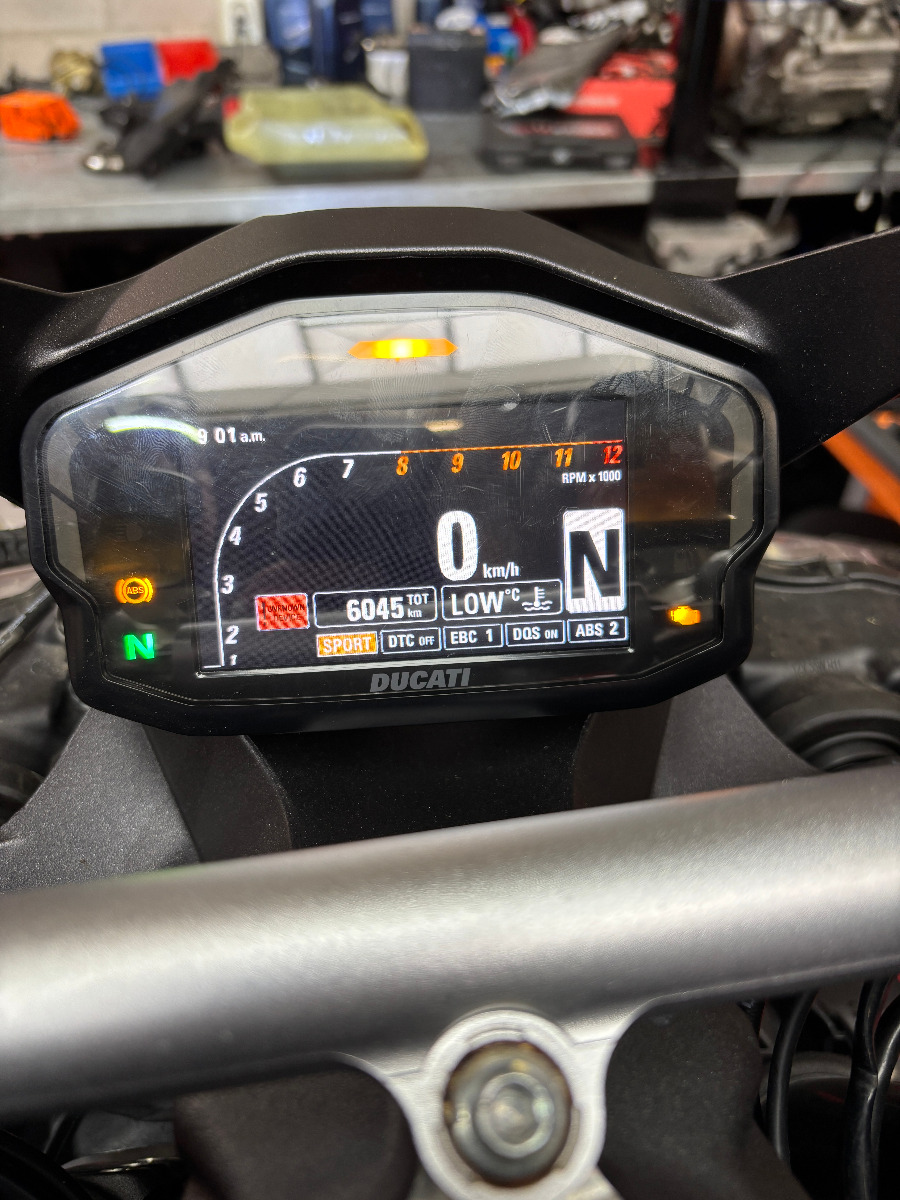 Ducati Speedo dashboard clock Panigale 1199 S 40610903F
