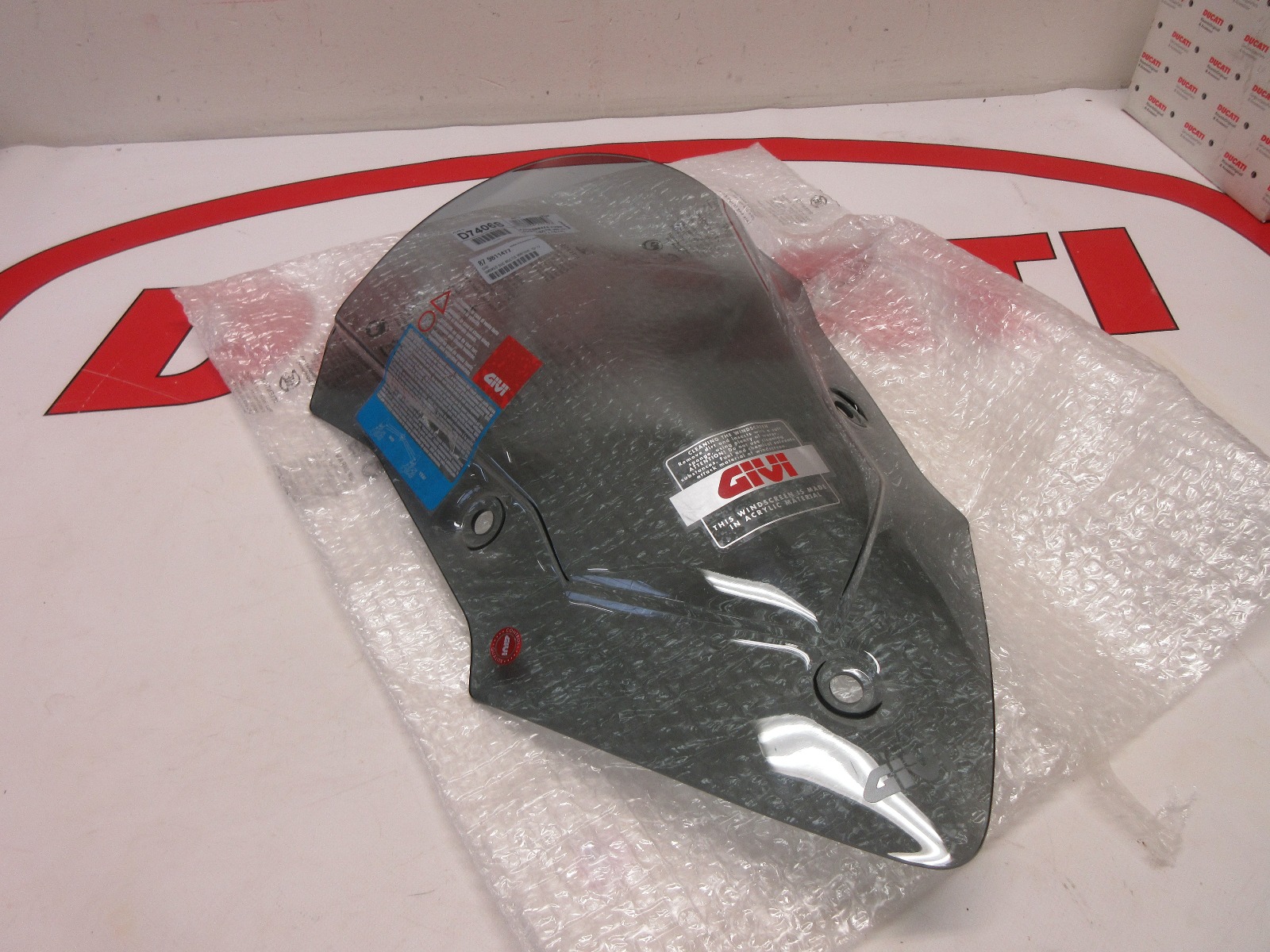 Ducati GIVI smoked windscreen shield Multistrada 950 1200 1260 D7406S