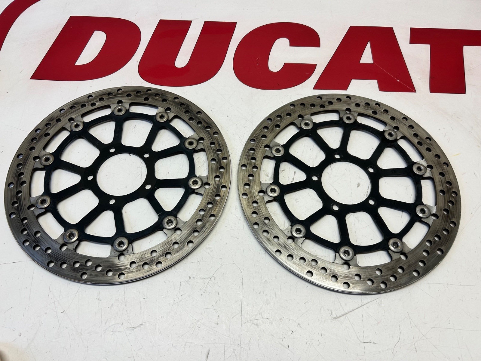 Ducati Monster Multistrada Diavel Hyper Brembo front brake disc set 49241011A