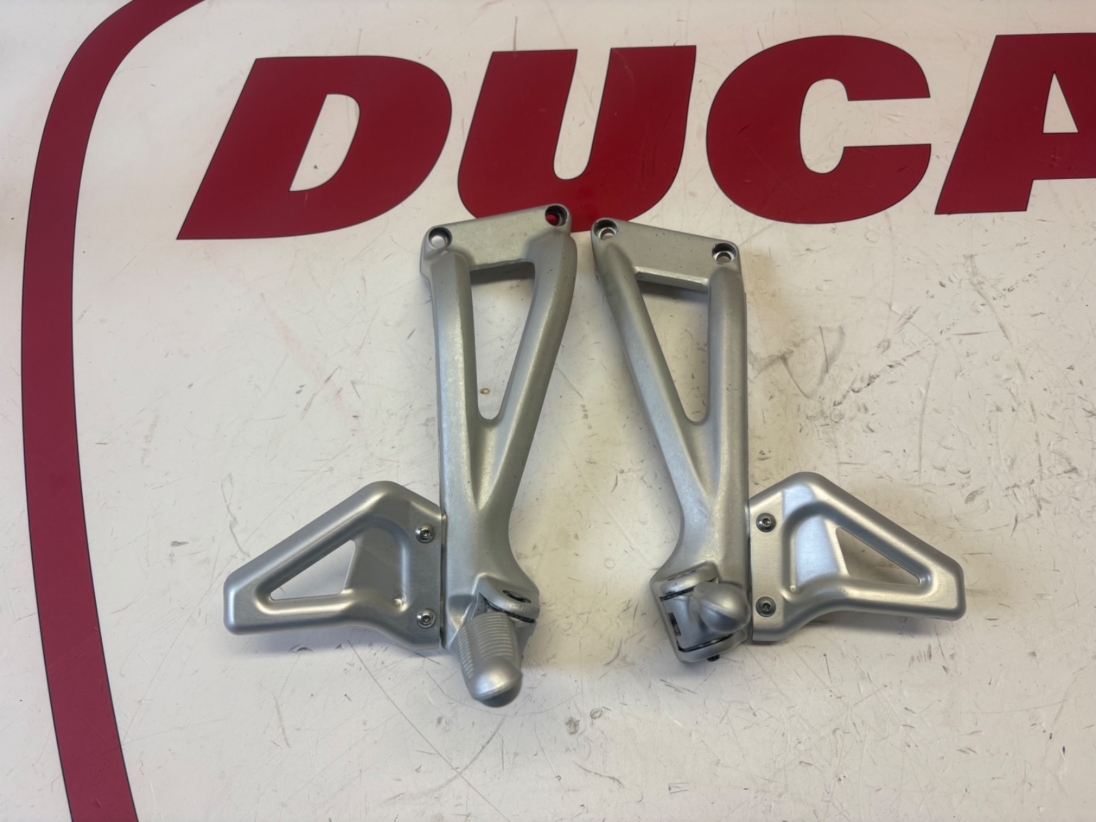Ducati Right & left passenger steps set Monster S2R S4R S4RS 82410701A 82410691A