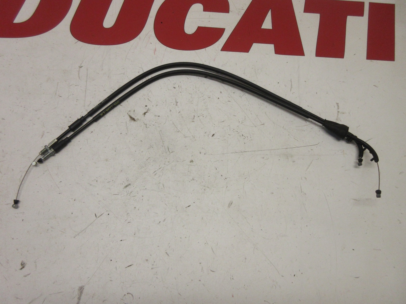 Ducati throttle gas cable cables open close 65620021A Multistrada 1000 1100