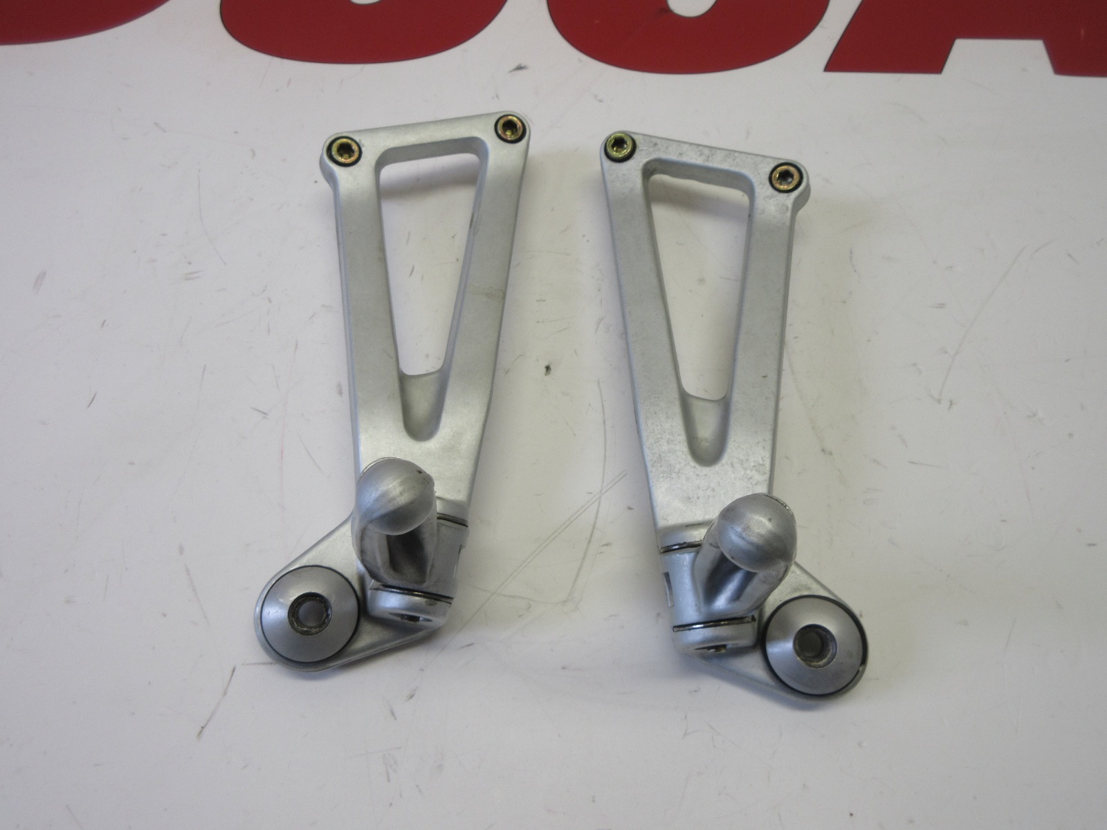 Ducati Passenger footrest bracket set Supersport 750 900 800 82410451A 82410461A