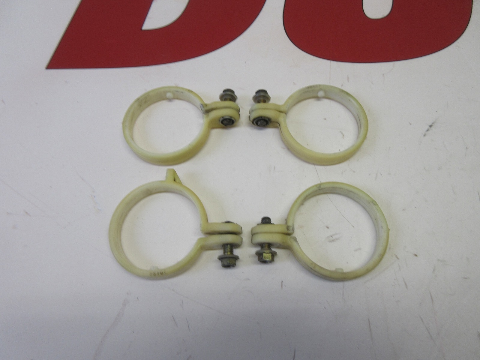 Ducati 748 996 916 998 ST Supersport mudguard clamps 800070127 / 800070133