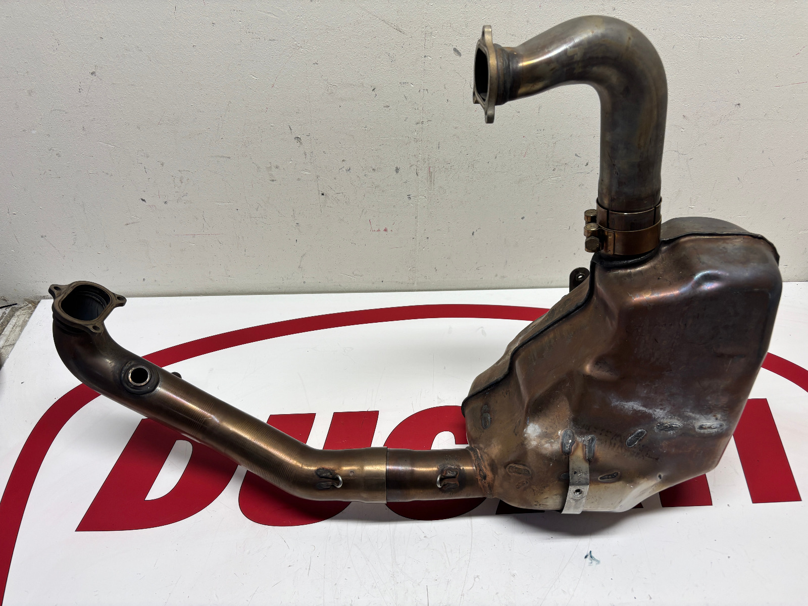 Ducati exhaust pre silencer + headers Multistrada 1260 57314362A