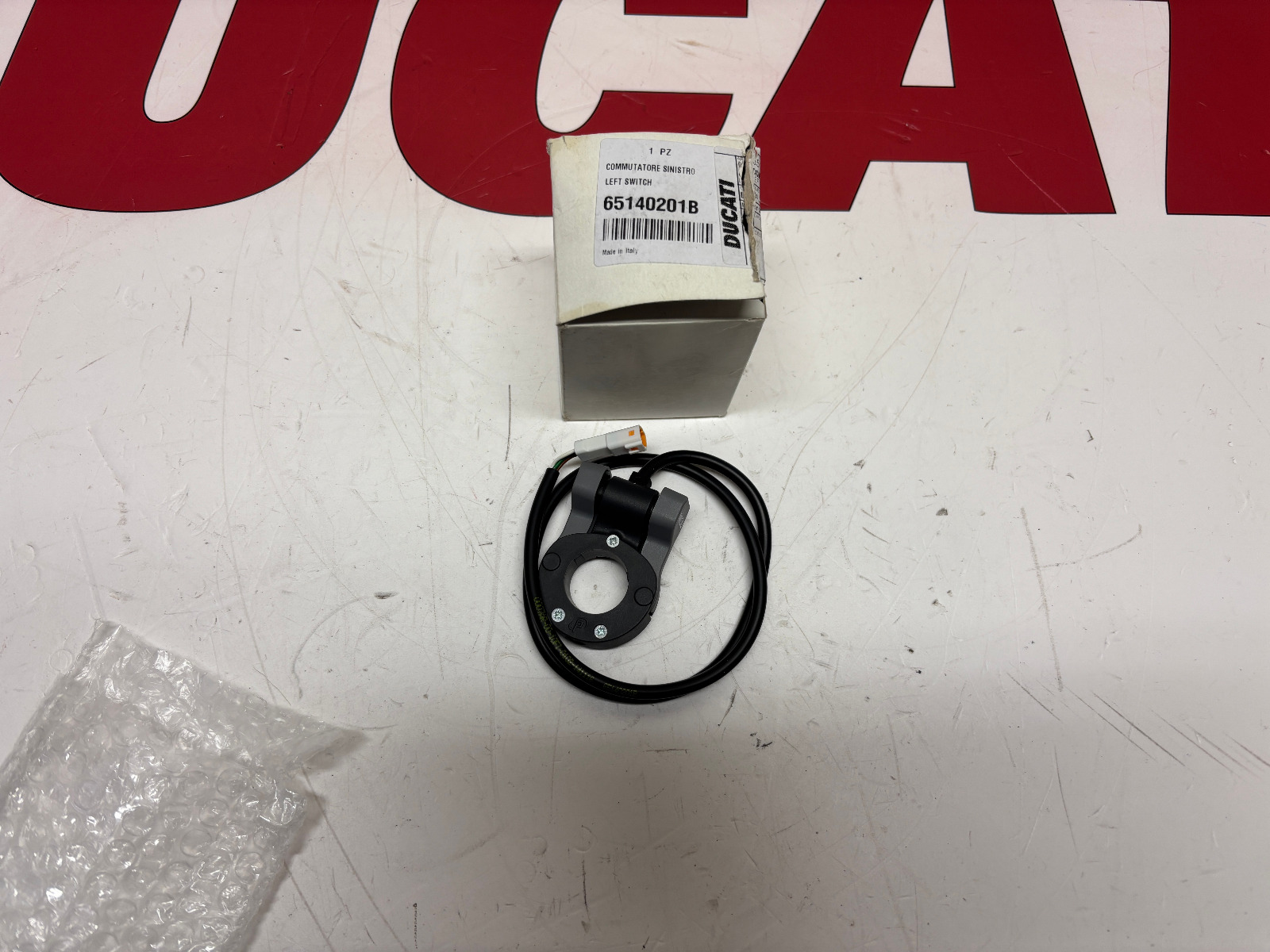 Ducati left DTC switch Panigale 65140201B D