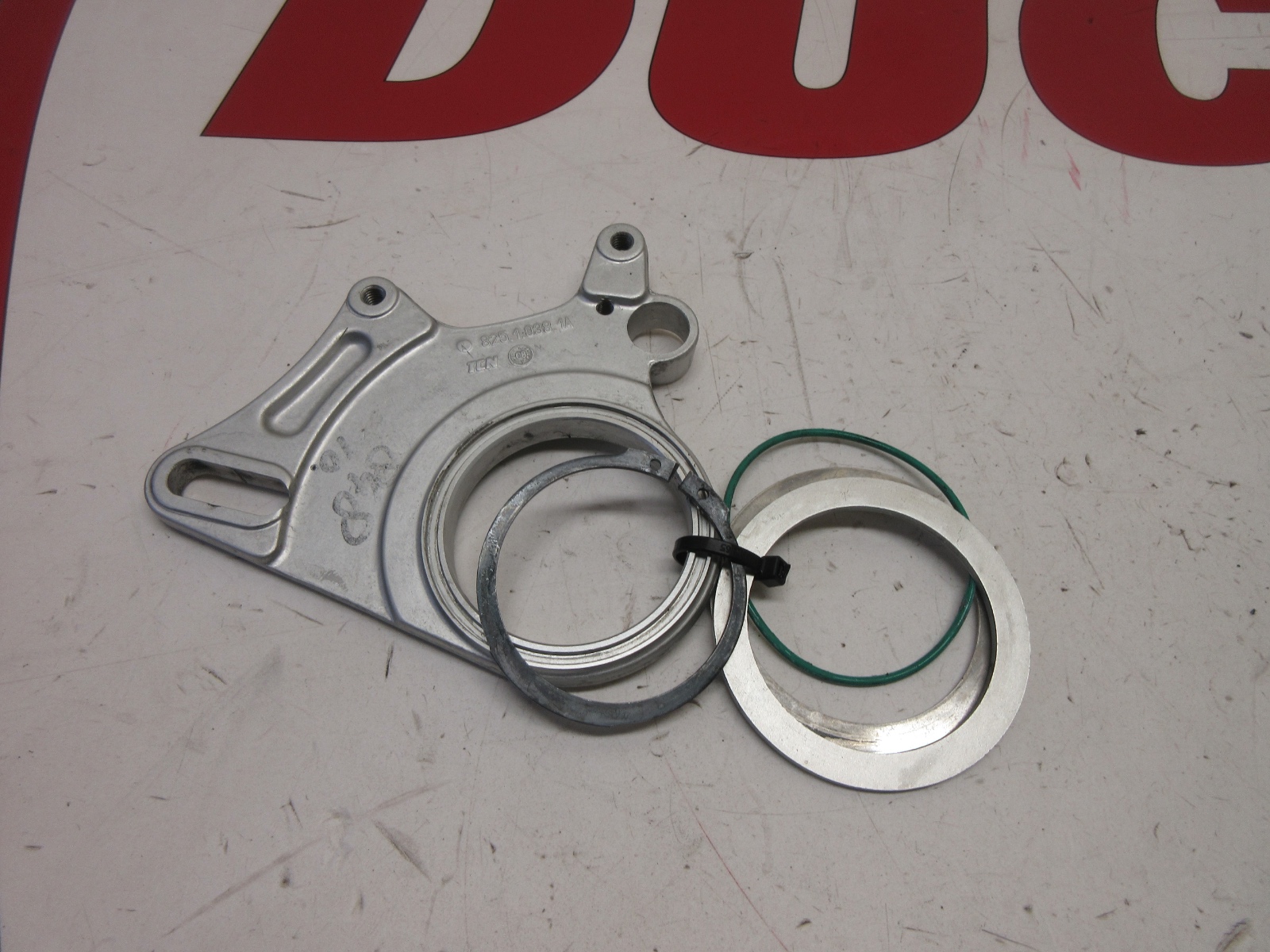 Ducati 82510381A rear brake bracket plate holder caliper Streetfighter 848 & EVO