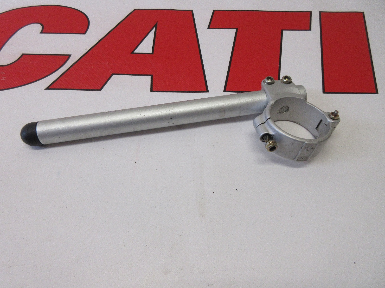 Ducati left hand handlebar clip on single bolt 748 916 36020121A