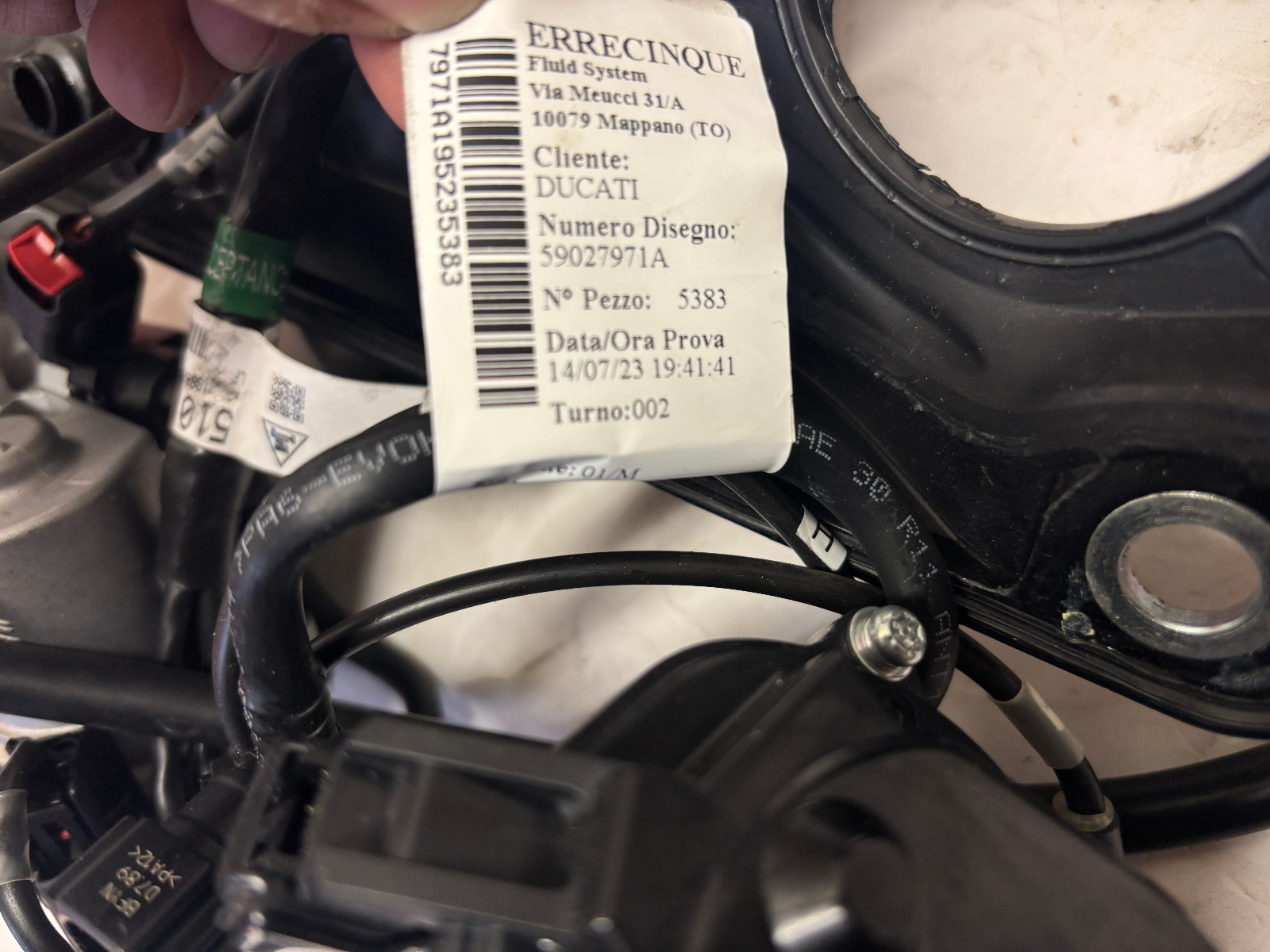 Ducati throttle bodies Panigale / Streetfighter V2 28241121A