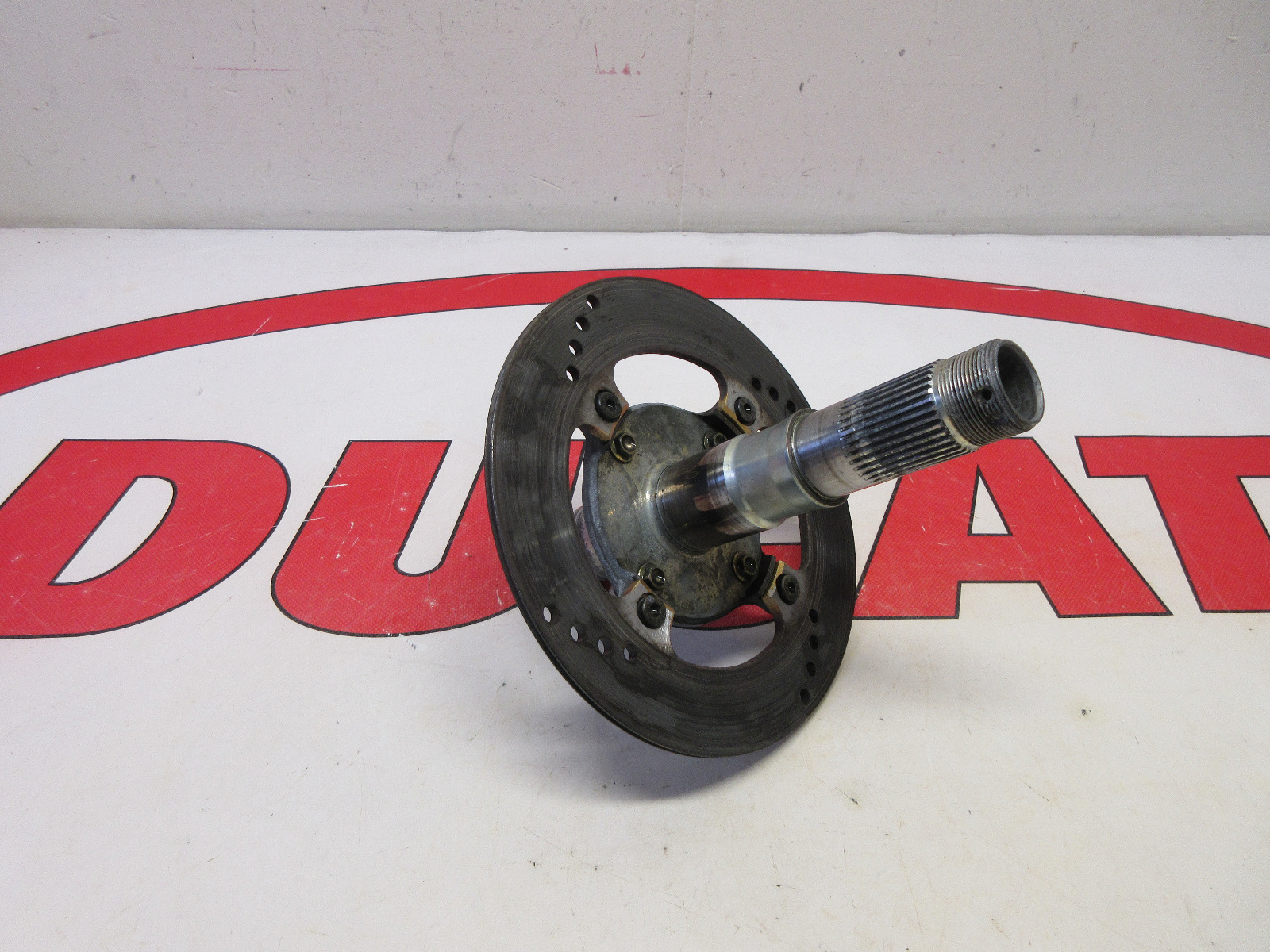 Ducati rear wheel spindle axle + disc 748 916 996 998 81920391A