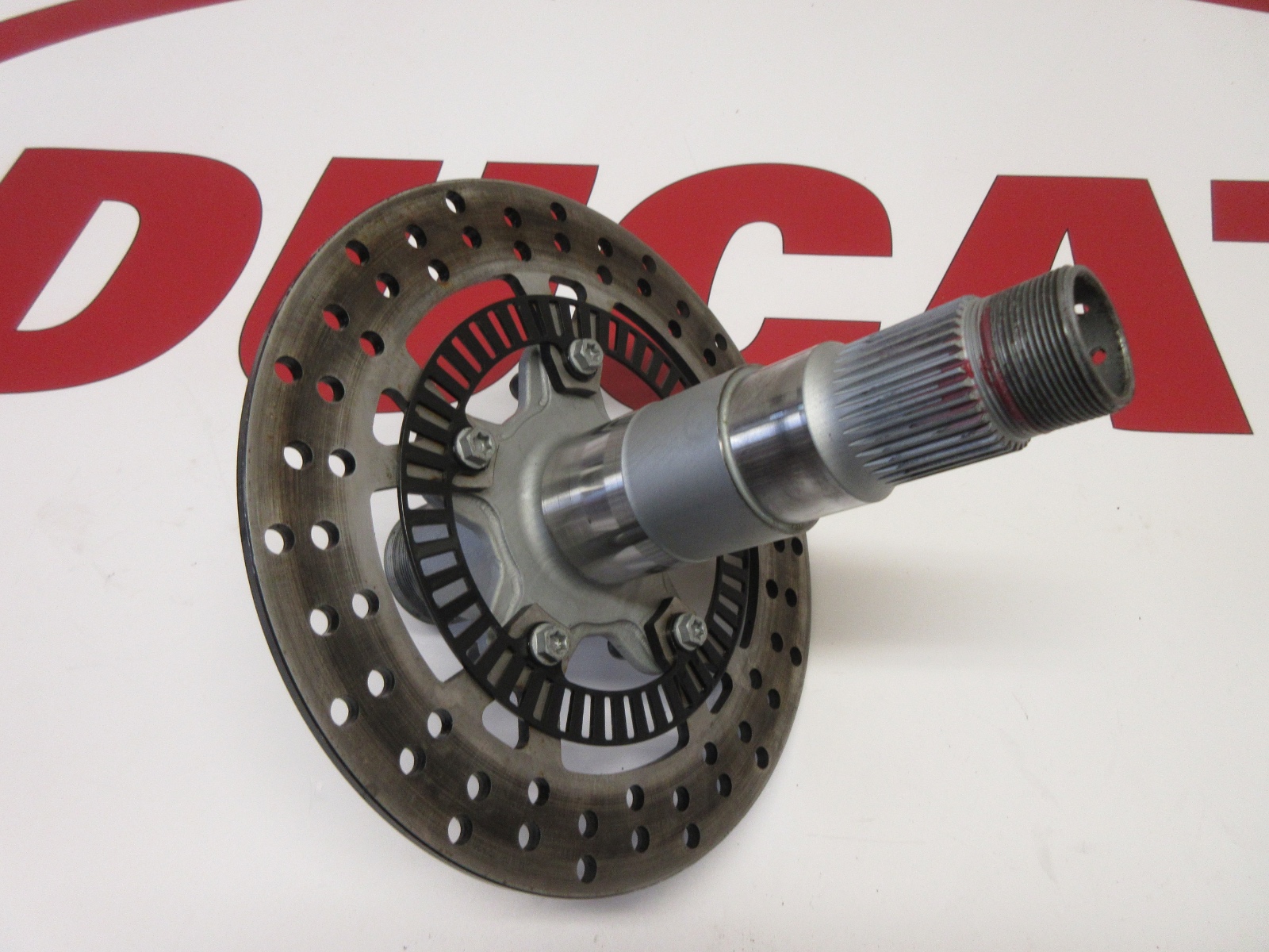 KTM 1290 SUPER DUKE R 61310385100 REAR WHEEL AXLE & DISC & PHONIC WHEEL 2018 23