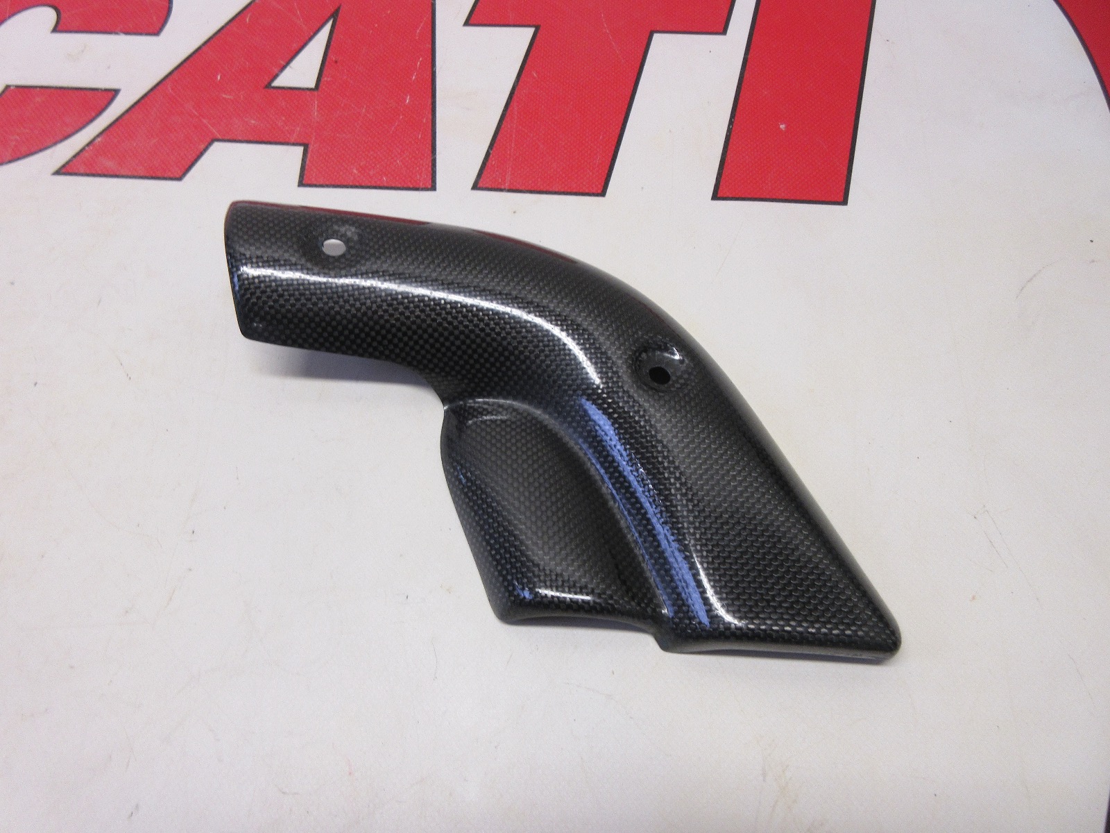 Ducati Performance Carbon exhaust heat shield cover guard 748 916 996 998 13cm