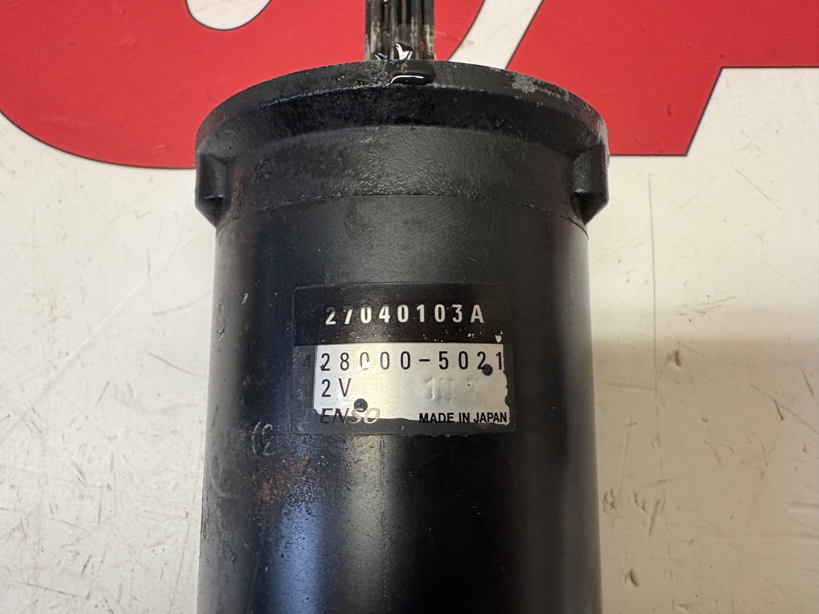 Ducati Denso 848 1098 1198 Streetfighter Multistrada starter motor 27040101A