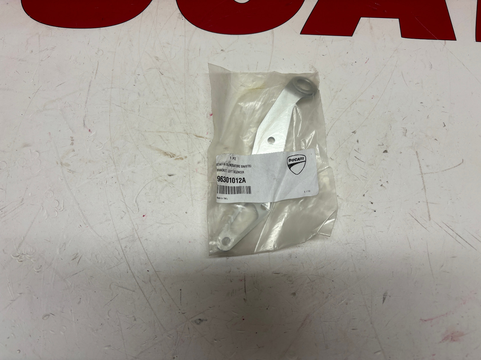 Ducati Termignoni left silencer bracket 96301012A