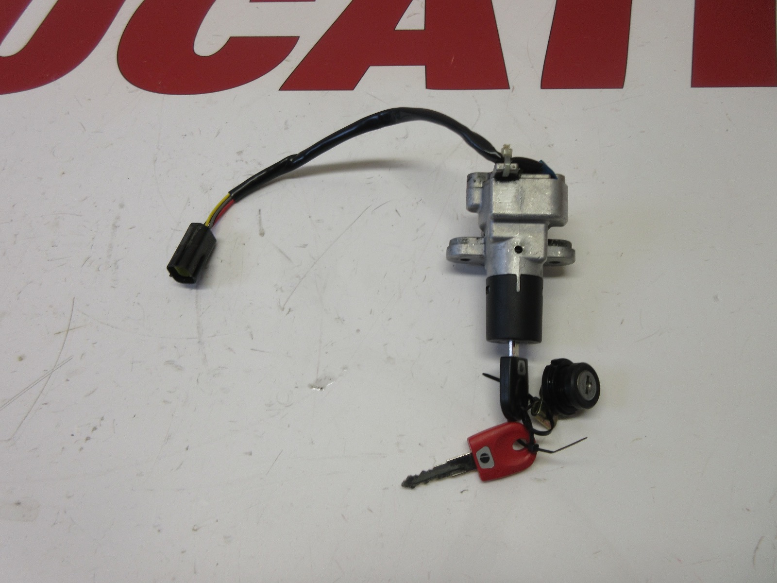 Ducati lock set ignition 2 keys operated switch Sport Touring ST3 ST4S 65240061D