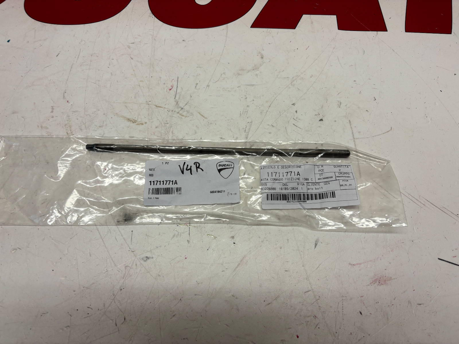 Ducati clutch push rod Streetfighter / Panigale V4 11711771A