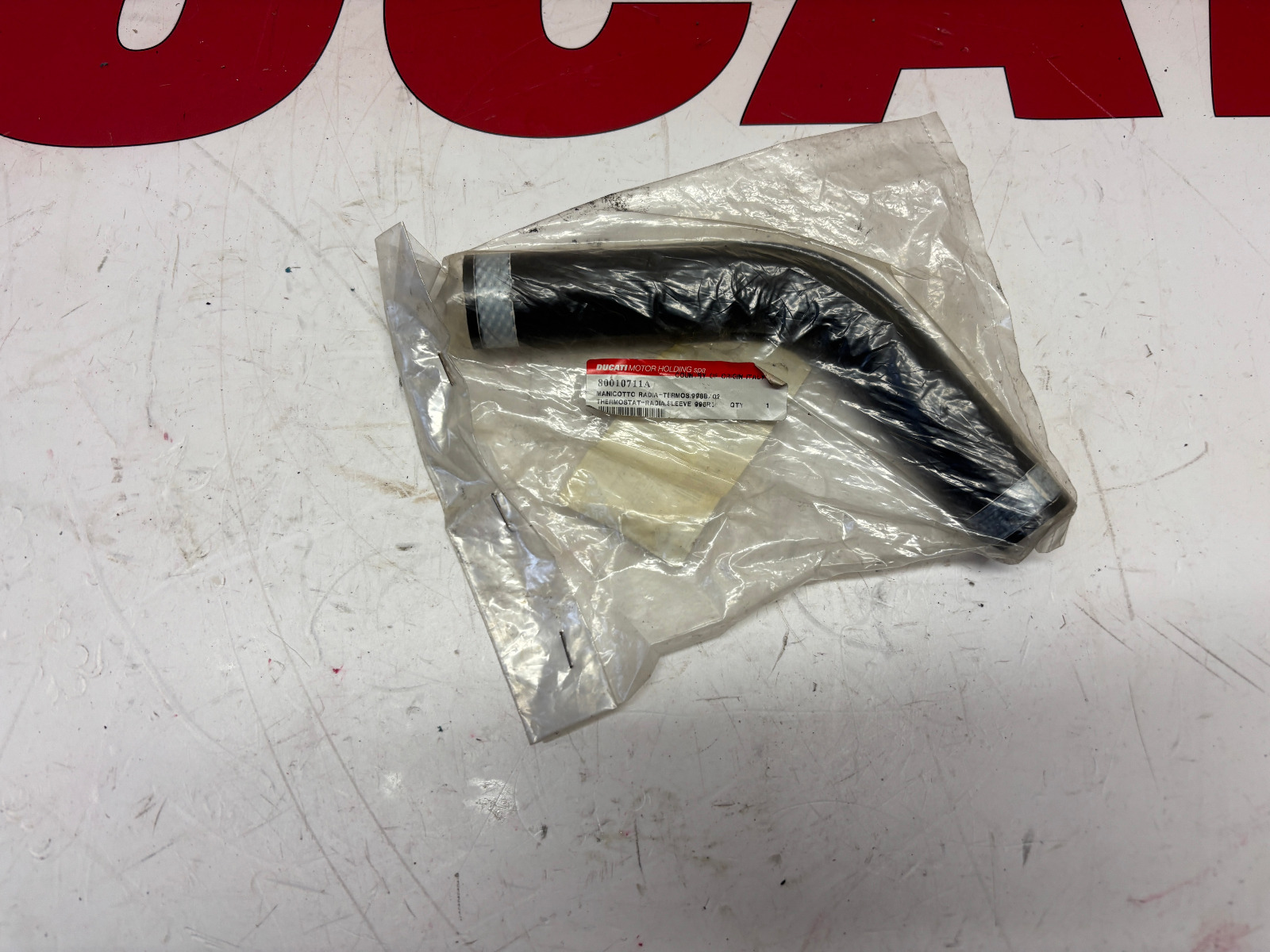 Ducati Water / coolant hose 996R 998 998R 80010711A