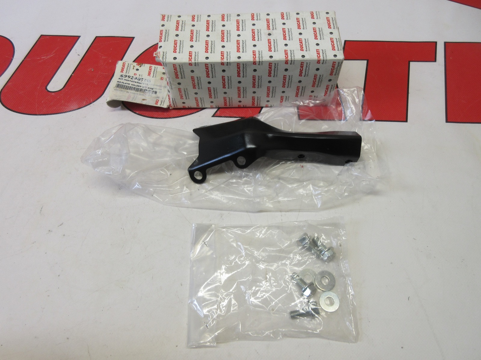 Ducati Hypermotard 1100 1100S 796 Rear License Plate Mount bracket kit 69924071A