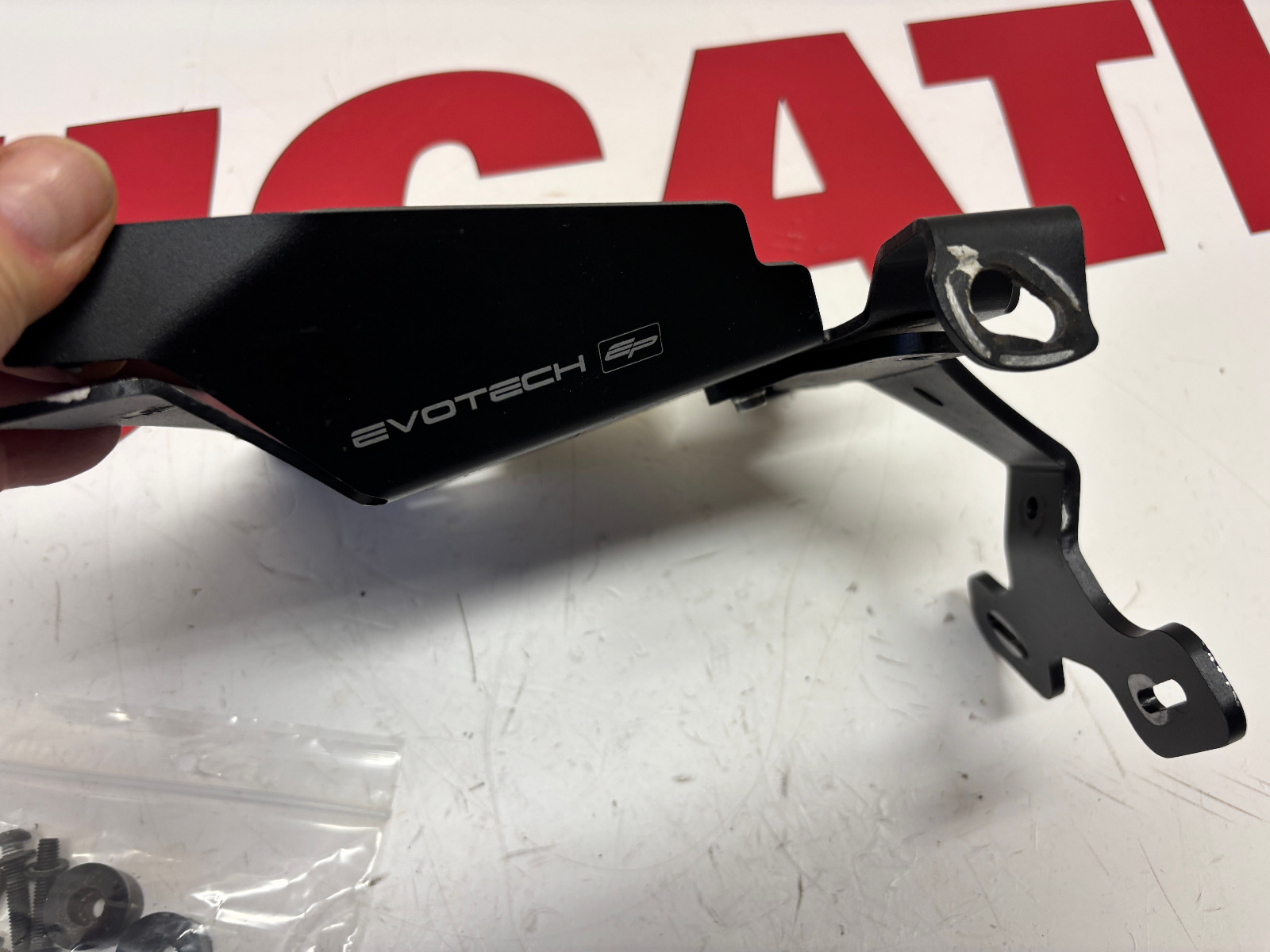 Ducati Evotech licence plate holder Monster 696 796 1100 D